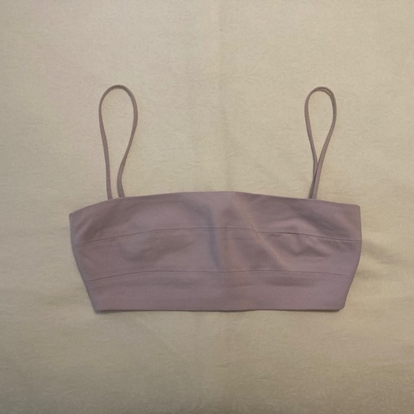 Zara lilac crop top - Picture 1 of 3